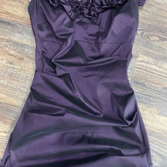 Le Chateau purple dress - Picture 3 of 3